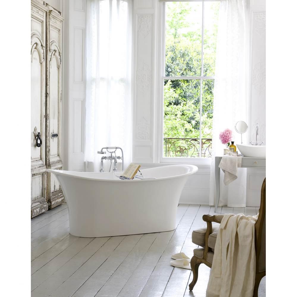 Toulouse freestanding Bateau tub with