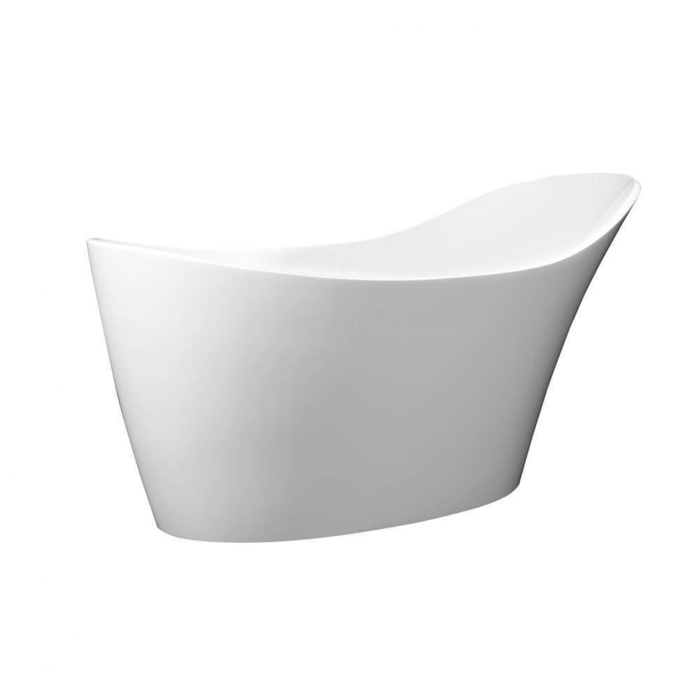 Amalfi freestanding slipper tub. No