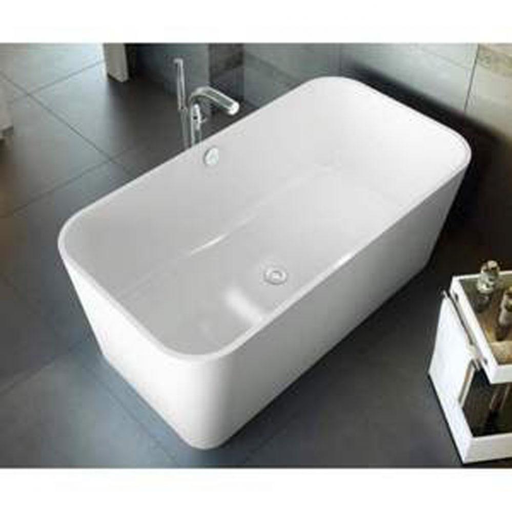 Edgefreestanding tub with overflow. Paint