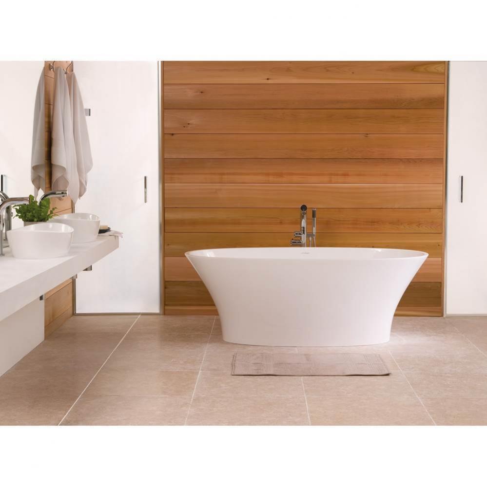 ionian freestanding oval tub with