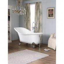 Victoria And Albert STA-26-PC - Freestanding bath mixer with shower attachment. Polished