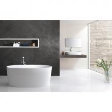 Victoria And Albert IOS-N-SW-OF - ios freestanding sit tub with