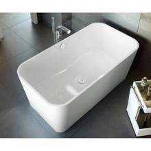 Victoria And Albert EDG-N-xx-OF - Edgefreestanding tub with overflow. Paint