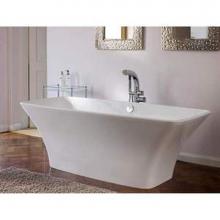 Victoria And Albert RAV-N-xx-OF - Ravello freestanding tub with overflow. Paint