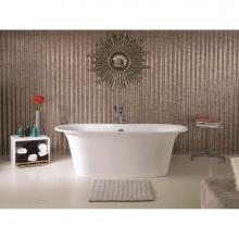 Victoria And Albert MON-N-SW-OF - Monaco one piece freestanding tub with