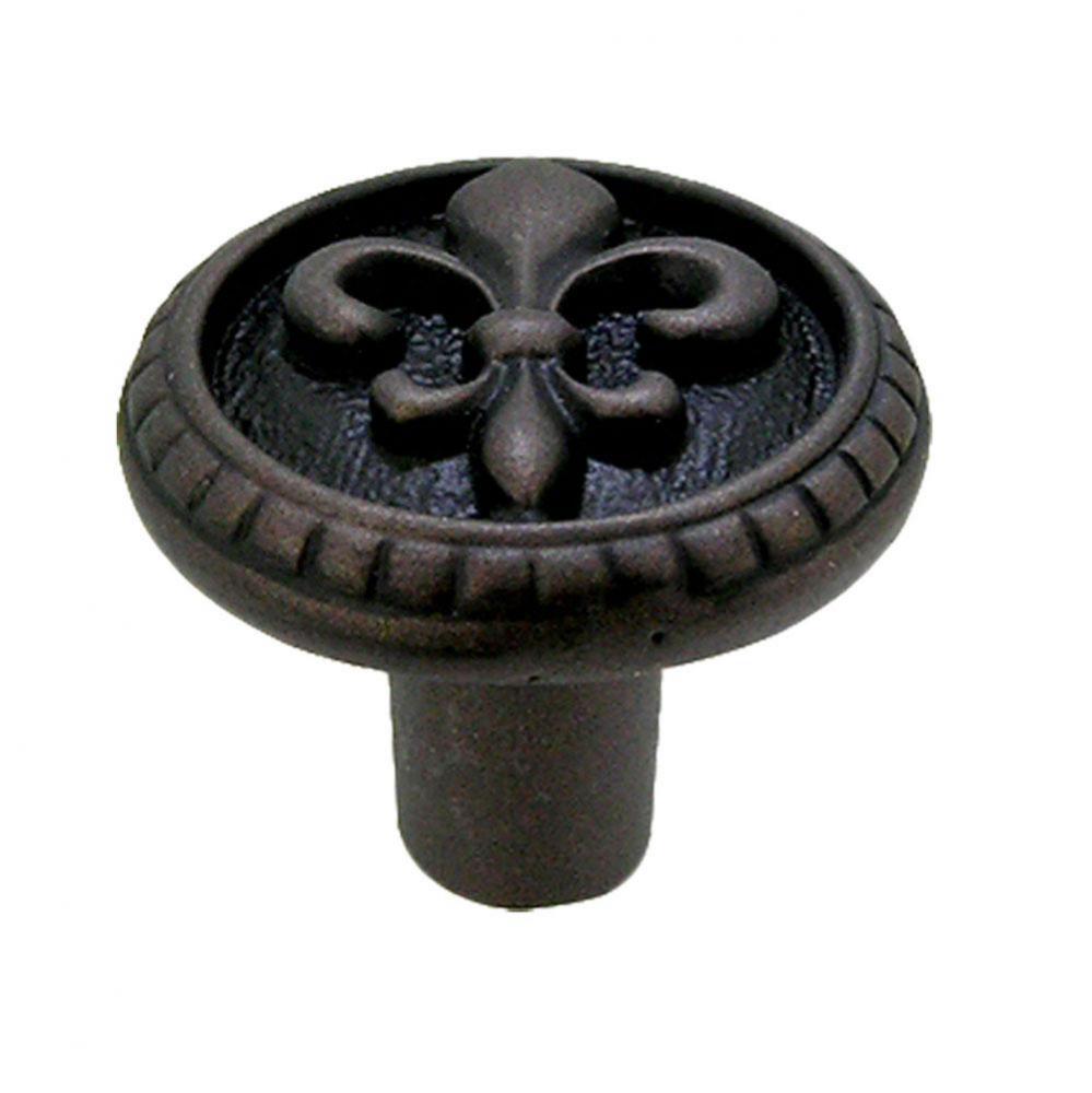 Chambord Fleur de lis knob