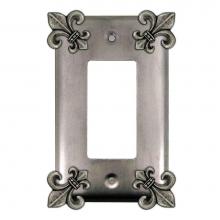 Anne At Home 5008CC - FLEUR DE LIS 6S SWITCHPLATE