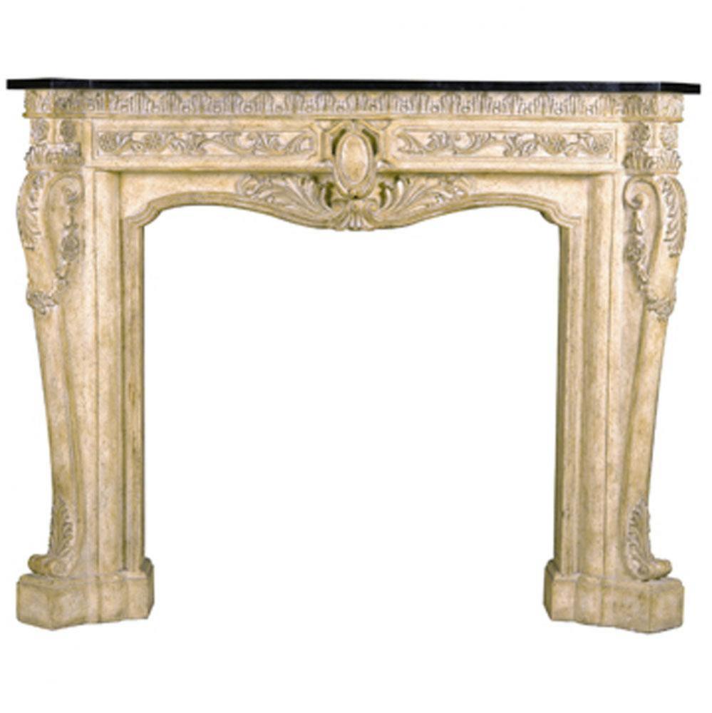 Floral Fireplace Surround