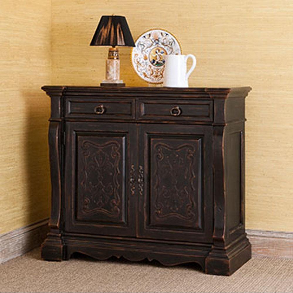 Aspen Scrolled Sideboard - Antique