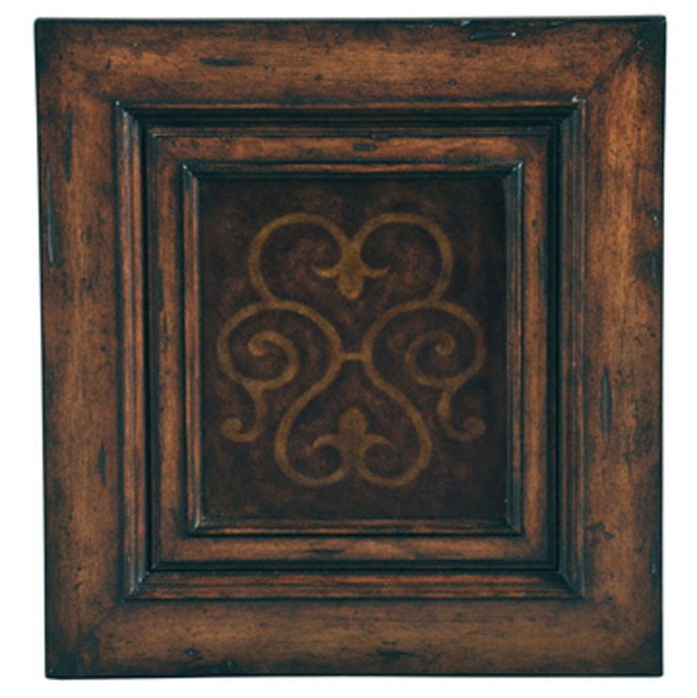 Medallion Tall Cabinet - Antique