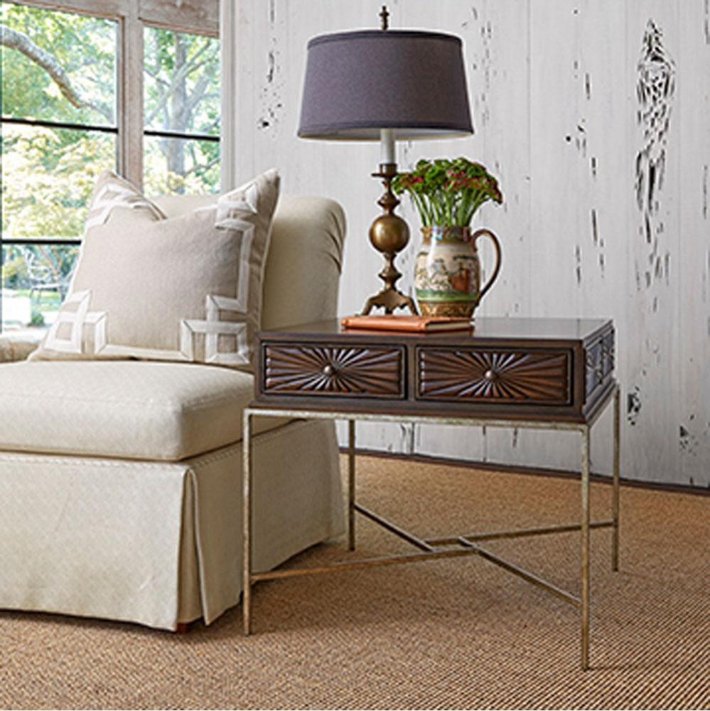 Campaign Side Table -