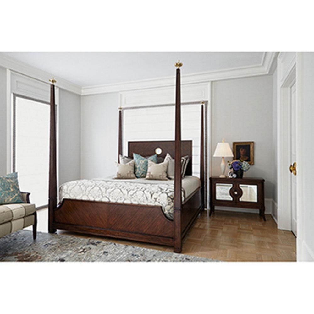Crown Four Poster Bed -