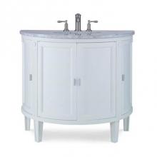 Ambella Home Collection 02141-110-322 - Park Avenue Sink Chest - White