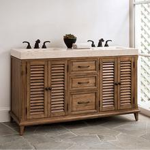 Ambella Home Collection 02237-110-500 - Hampton Road Double Sink Chest -