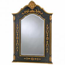 Ambella Home Collection 10408-140-030 - Floral Ebony Mirror