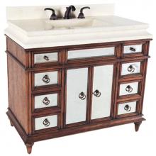 Ambella Home Collection 27031-110-400 - Salone Sink Chest - Honey