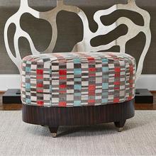 Ambella Home Collection 580-27-1 - Oval Ottoman -