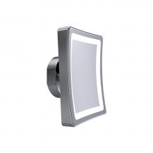 Baci Remcraft EH2-SN - Baci Basic Square Tilt-Swivel Mirror -