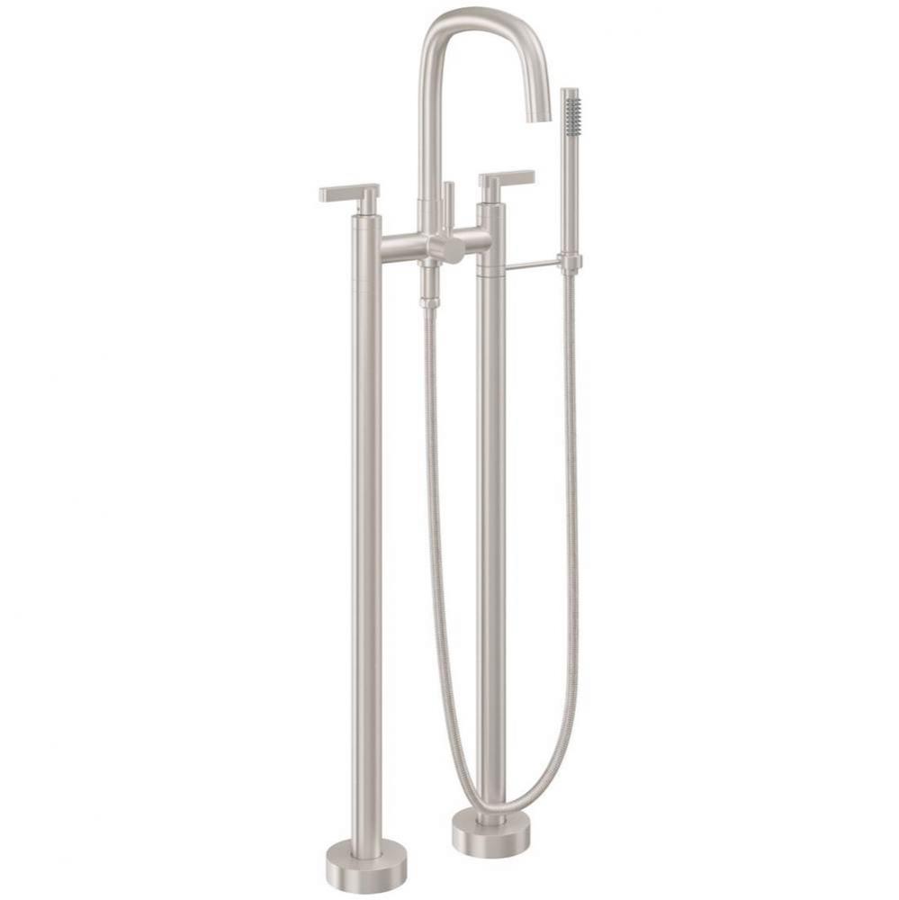 Contemporary Floor Mount Tub Filler