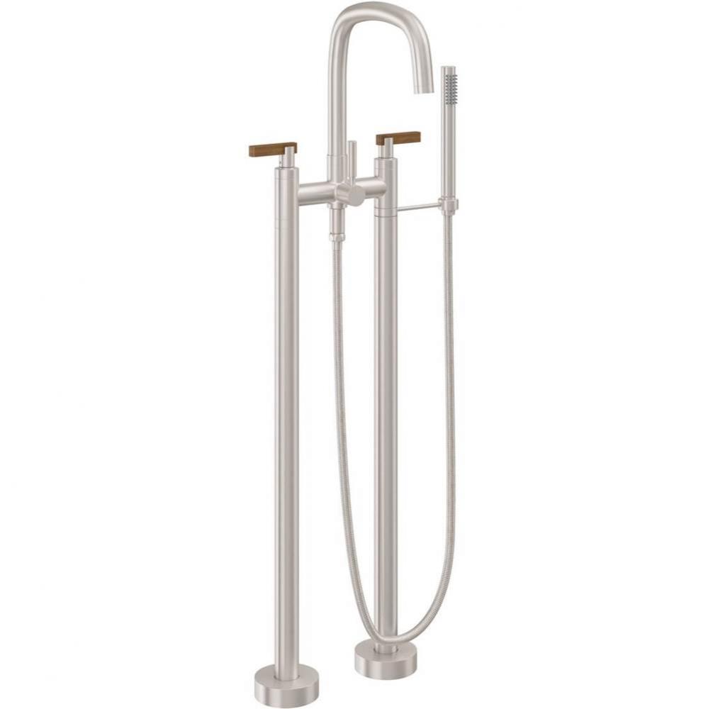 Contemporary Floor Mount Tub Filler