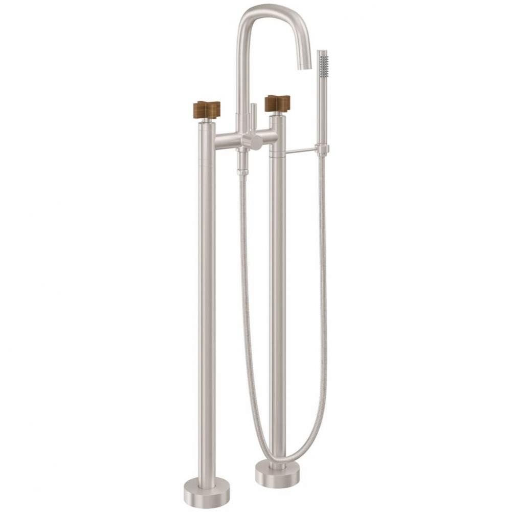 Contemporary Floor Mount Tub Filler