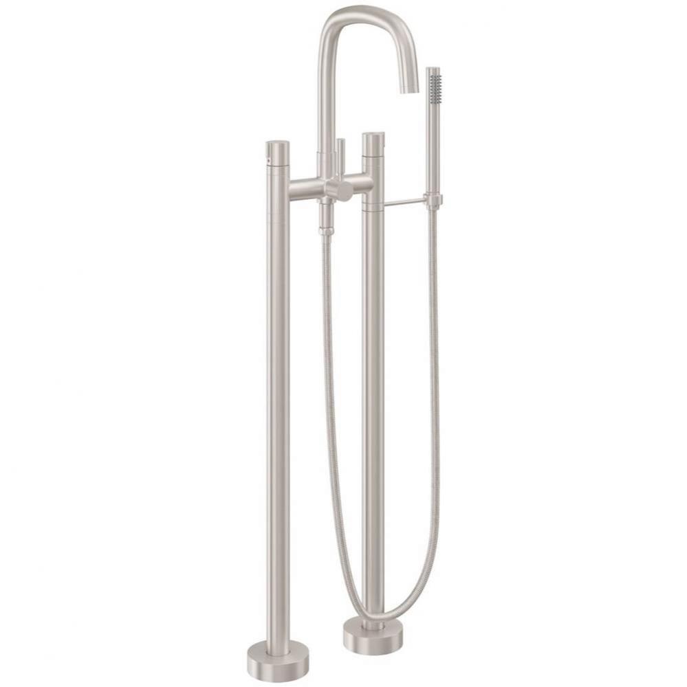Contemporary Floor Mount Tub Filler