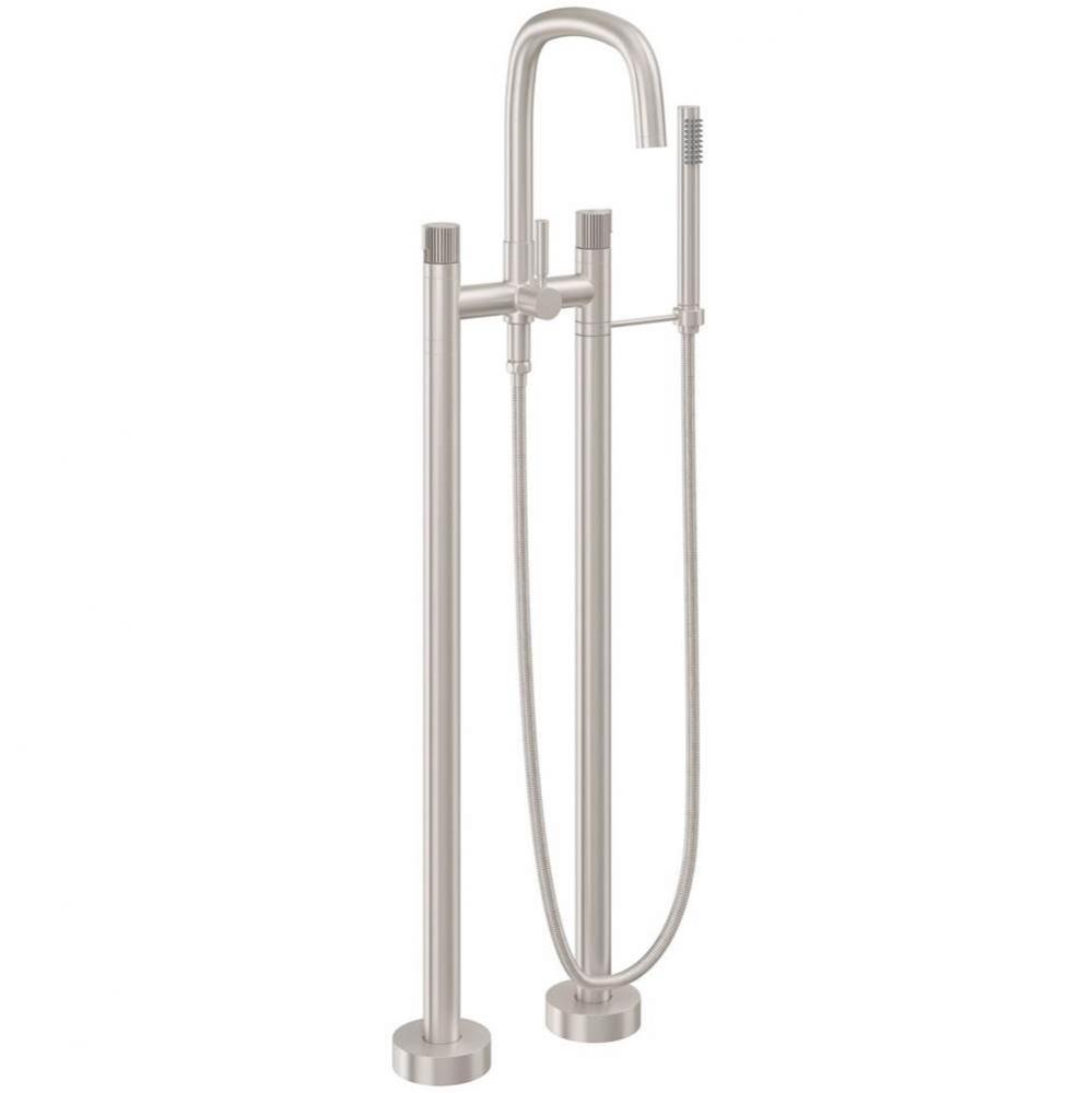 Contemporary Floor Mount Tub Filler
