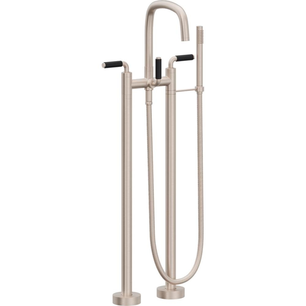 Contemporary Floor Mount Tub Filler