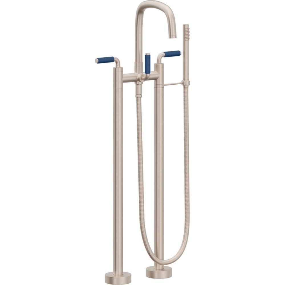 Contemporary Floor Mount Tub Filler