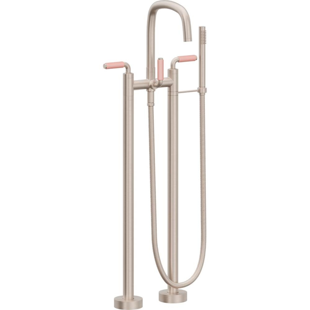 Contemporary Floor Mount Tub Filler