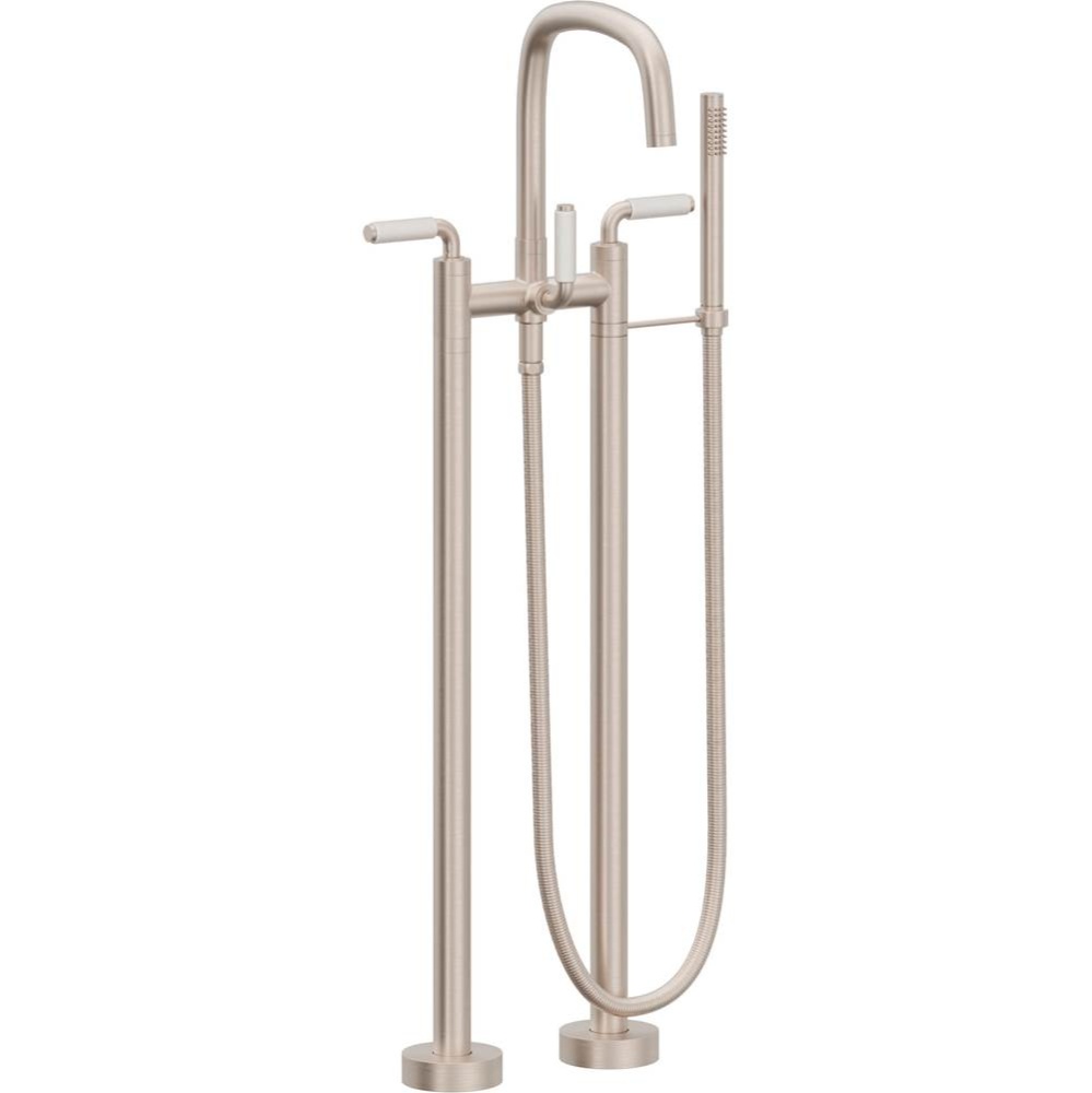 Contemporary Floor Mount Tub Filler