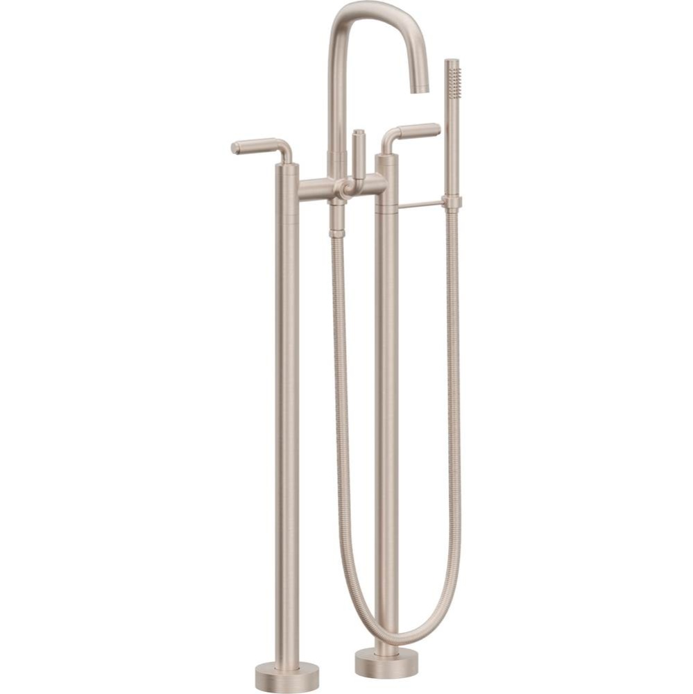 Contemporary Floor Mount Tub Filler