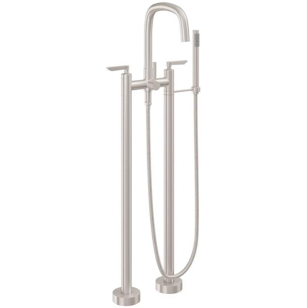 Contemporary Floor Mount Tub Filler