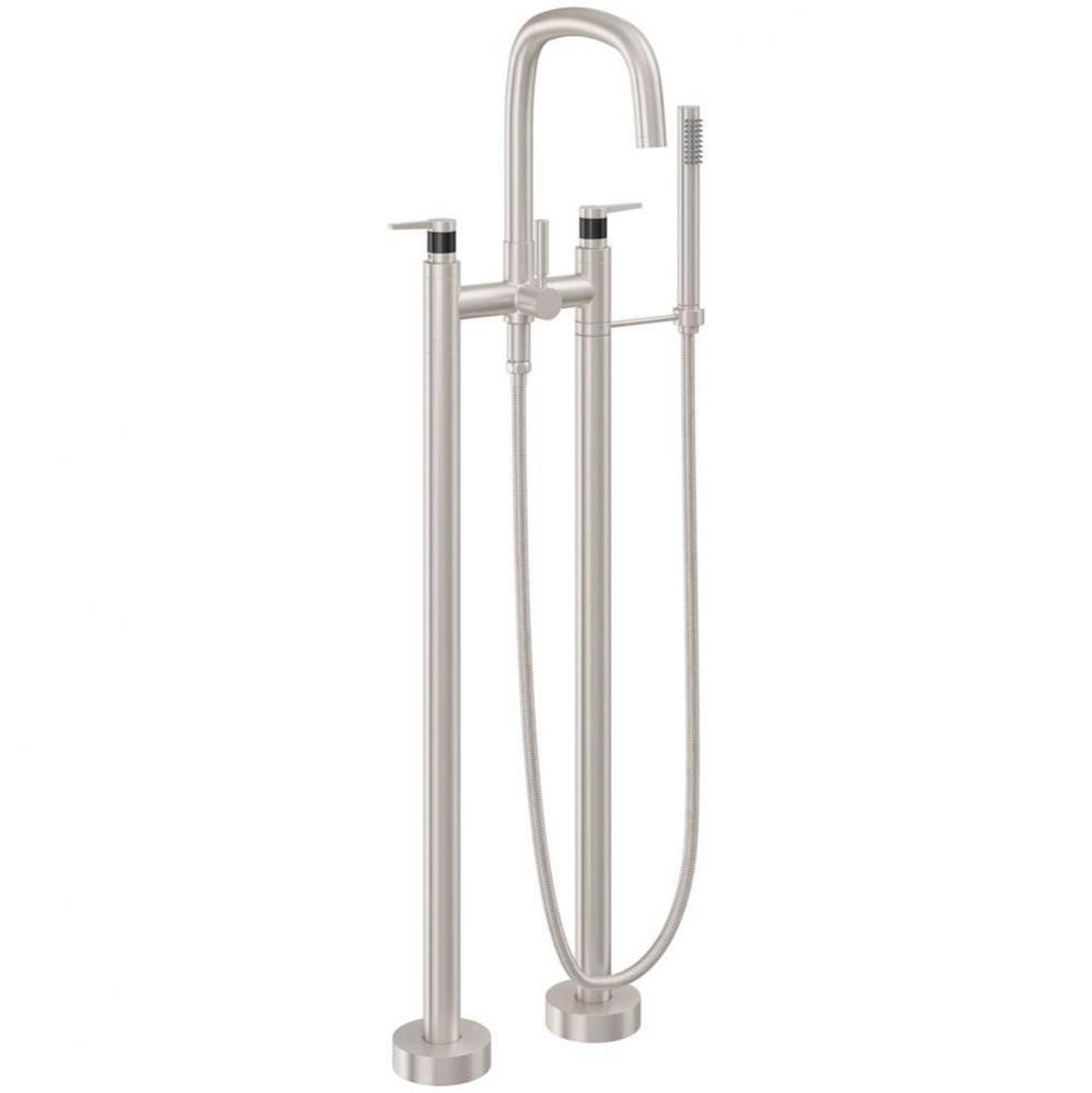 Contemporary Floor Mount Tub Filler