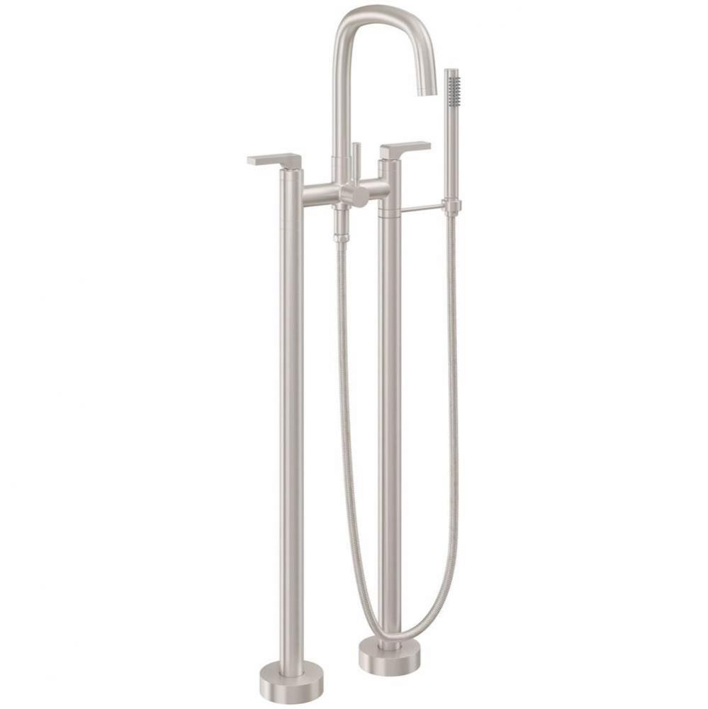 Contemporary Floor Mount Tub Filler