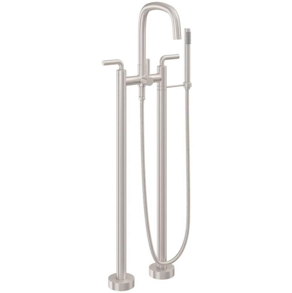 Contemporary Floor Mount Tub Filler
