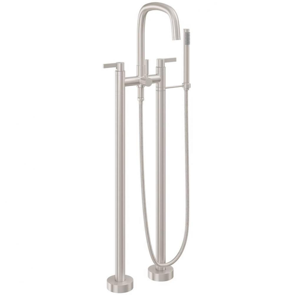 Contemporary Floor Mount Tub Filler