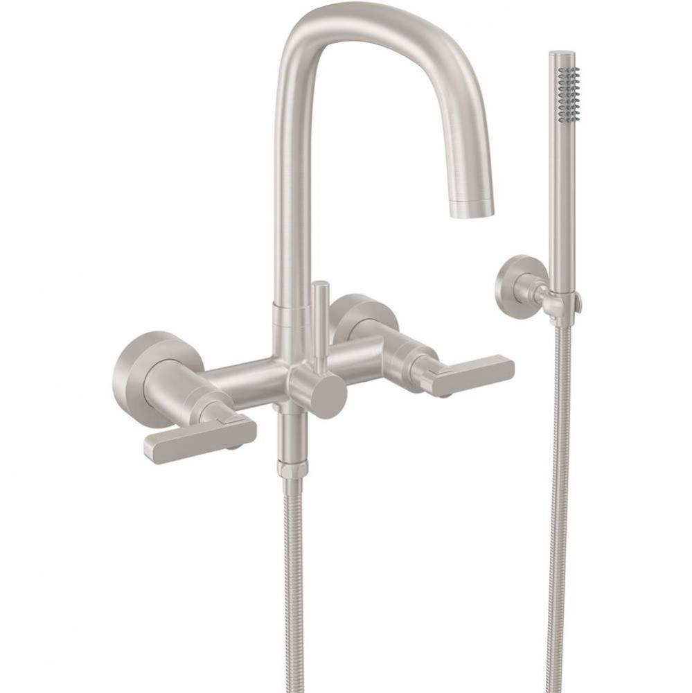 Contemporary Wall Mount Tub Filler