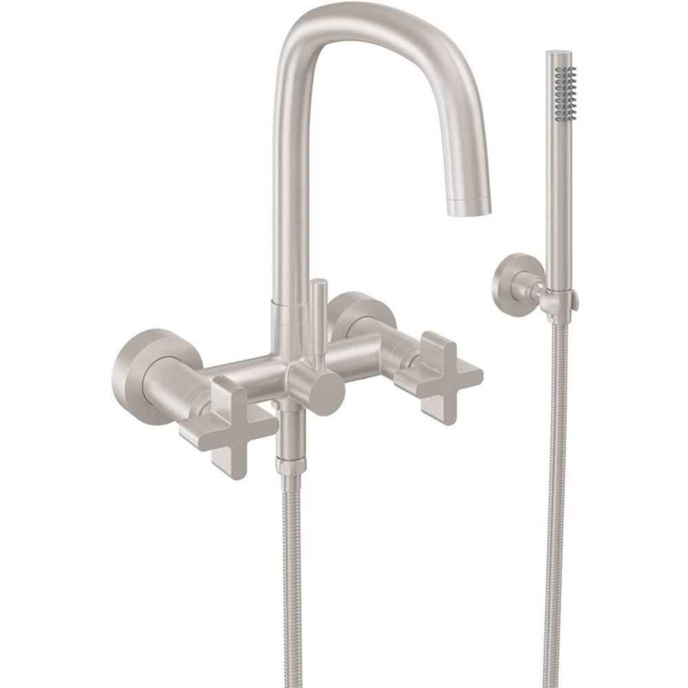 Contemporary Wall Mount Tub Filler