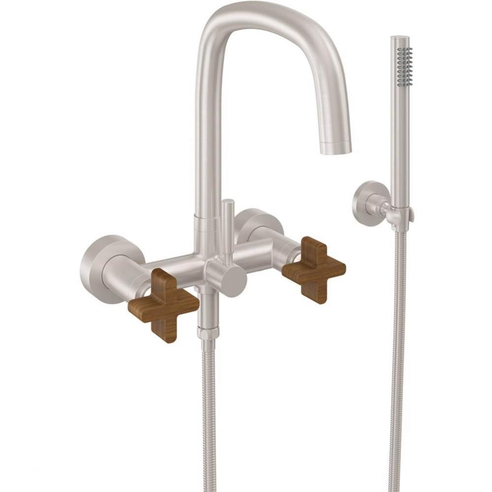 Contemporary Wall Mount Tub Filler