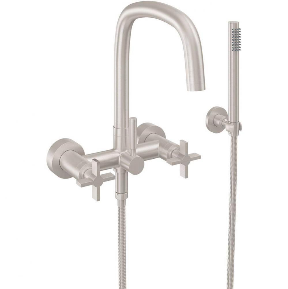Contemporary Wall Mount Tub Filler