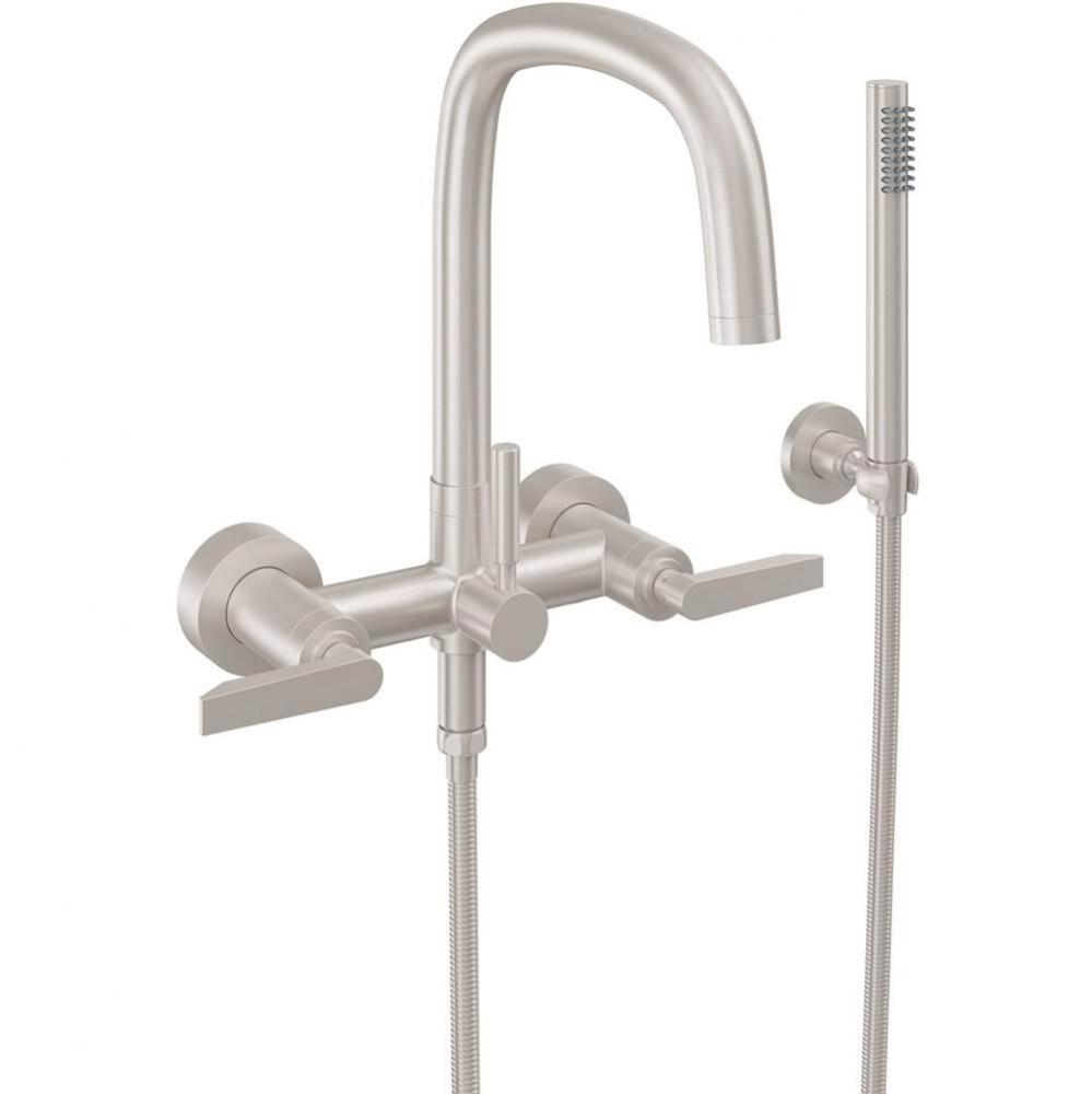 Contemporary Wall Mount Tub Filler