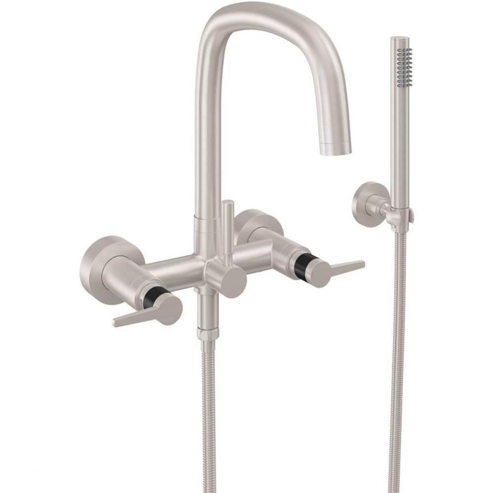 Contemporary Wall Mount Tub Filler