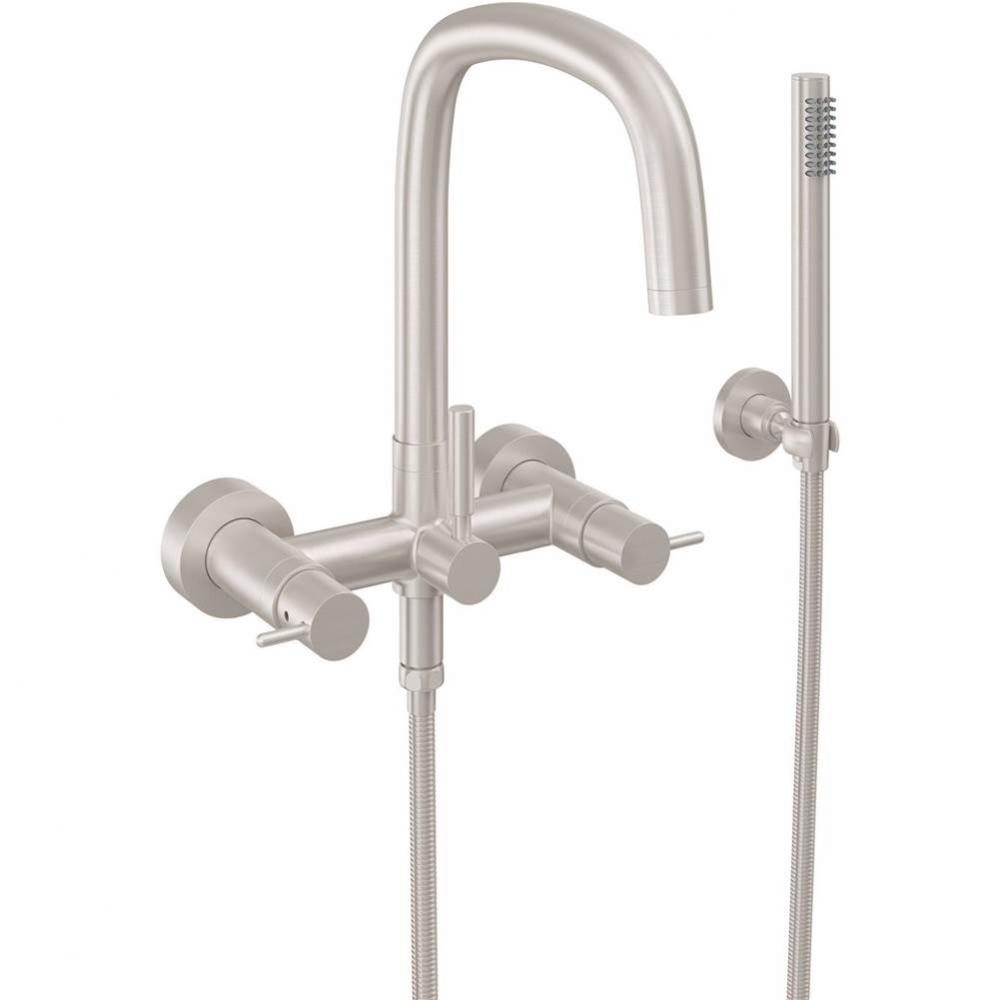 Contemporary Wall Mount Tub Filler