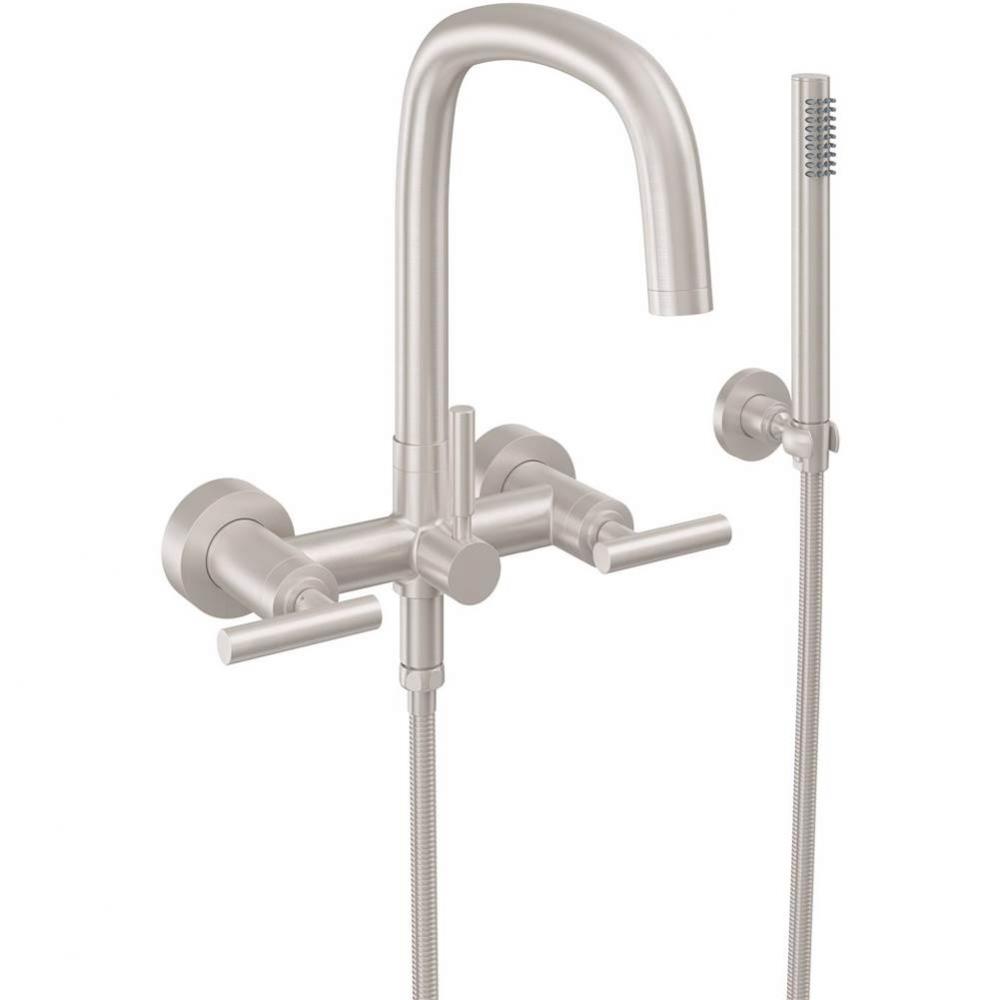 Contemporary Wall Mount Tub Filler