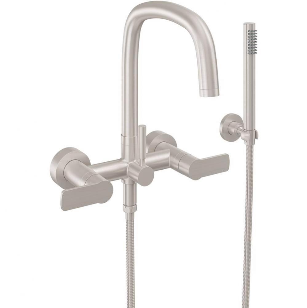 Contemporary Wall Mount Tub Filler