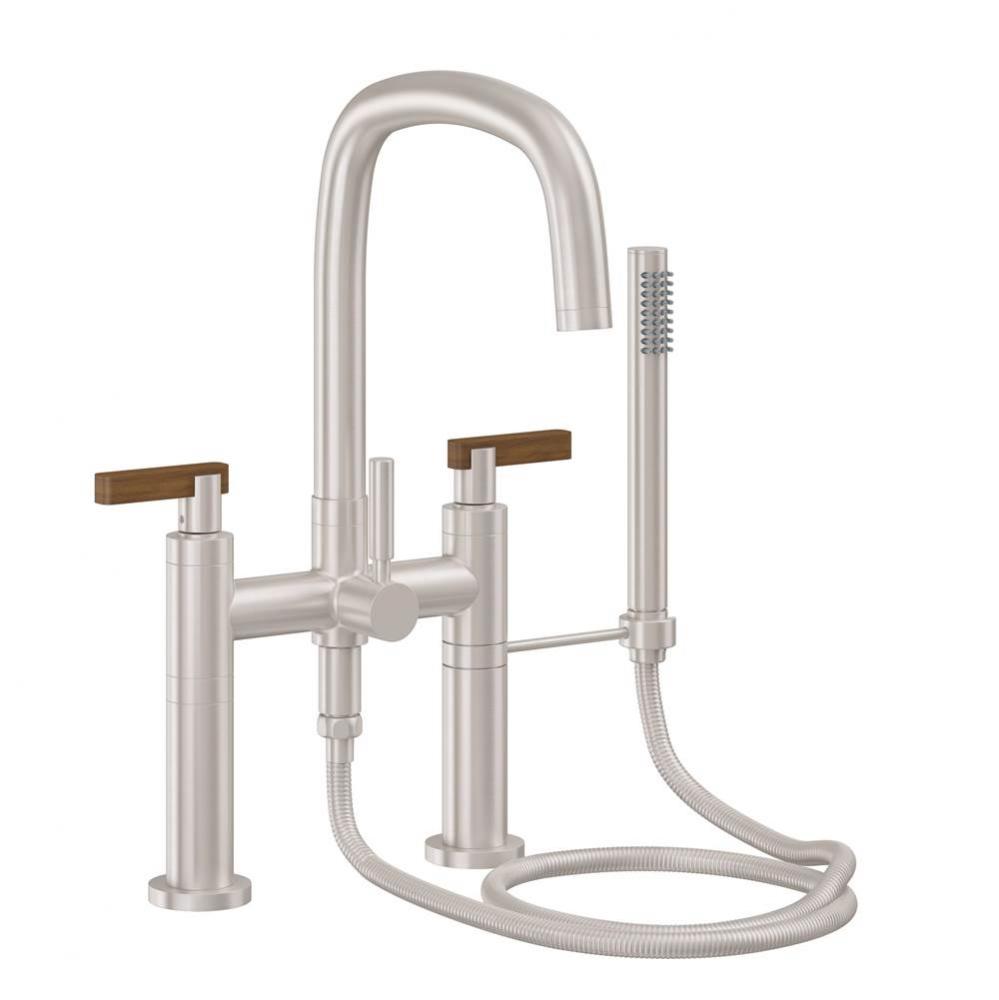 Contemporary Deck Mount Tub Filler