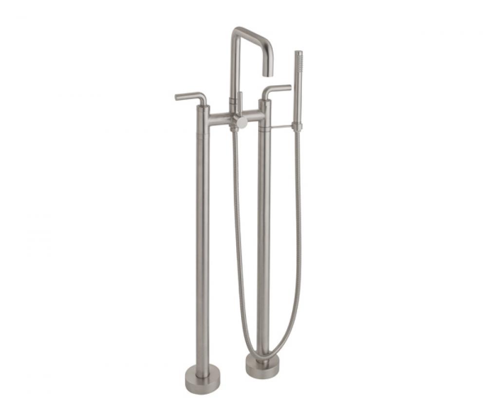 Contemporary Floor Mount Tub Filler