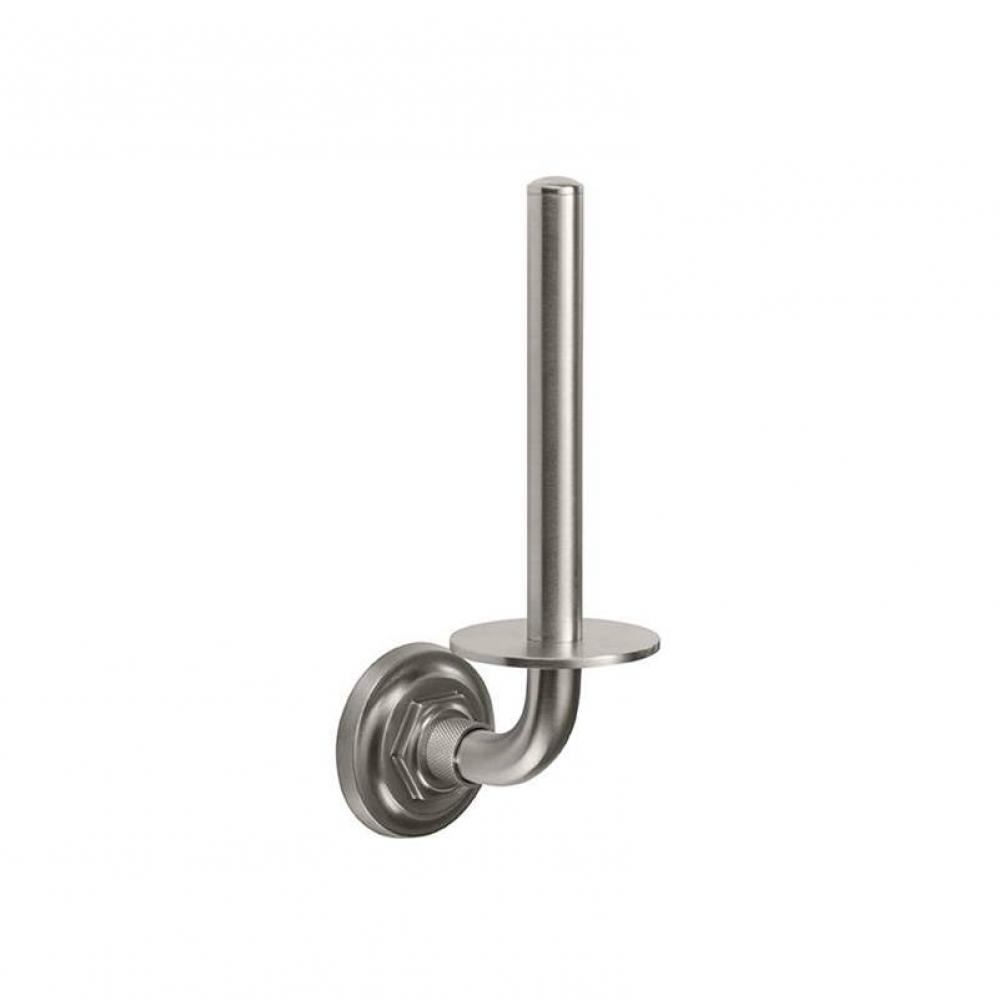 Vertical Spare Toilet Paper Holder - Knurl