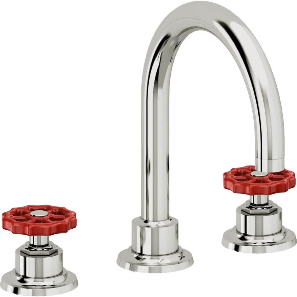8'' Widespread Lavatory Faucet with Completely Finished ZeroDrain